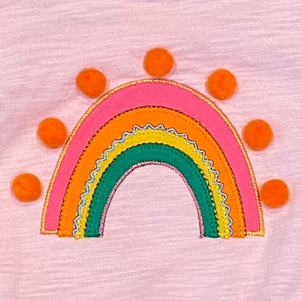 Mud Pie rainbow mesh dress - Picture 4 of 8